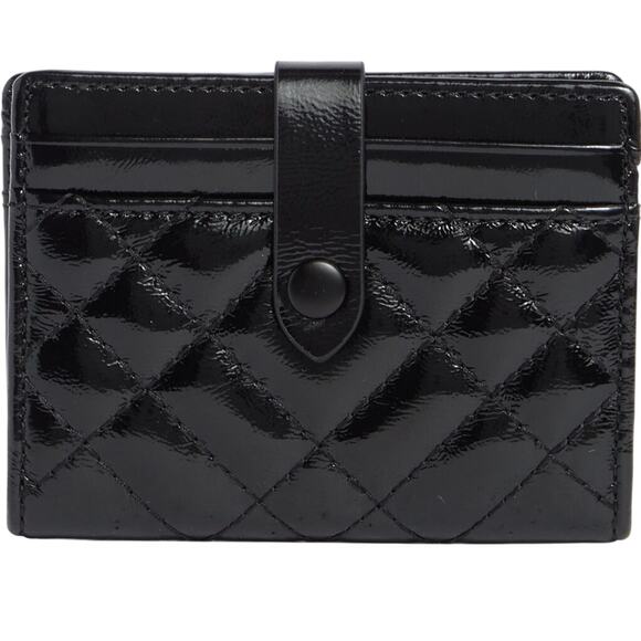 Kurt Geiger London Handbags - Kurt Geiger London Black Drench Card Holder NWT